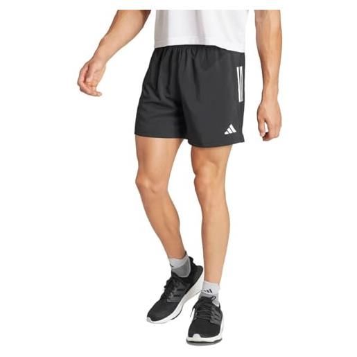 adidas uomo own the run shorts, black, s 5 inch