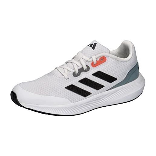 adidas runfalcon 3.0 k, sneaker, ftwr white core black light grey, 28 eu