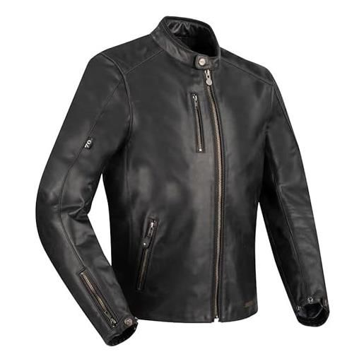SEGURA, giacca da moto laxey black, s