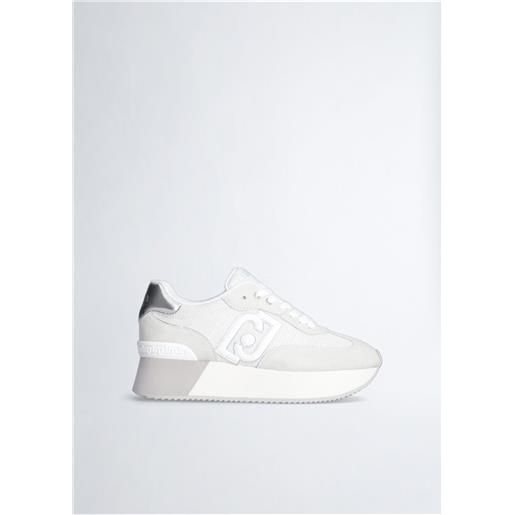 LIU JO sneakers donna white/silver
