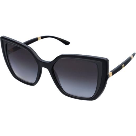Dolce & Gabbana dg6138 32468g | occhiali da sole graduati o non graduati | prova online | plastica | oversize, quadrati, ovali / ellittici | nero, blu | adrialenti