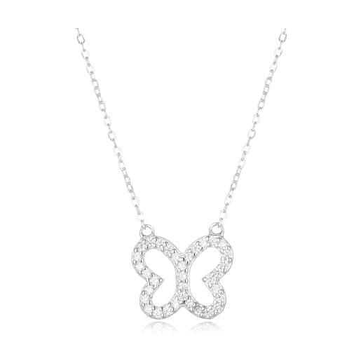 Sanetti Inspirations butterfly necklace