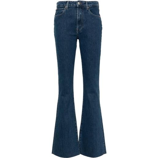 3x1 jeans farrah svasati a vita alta - blu