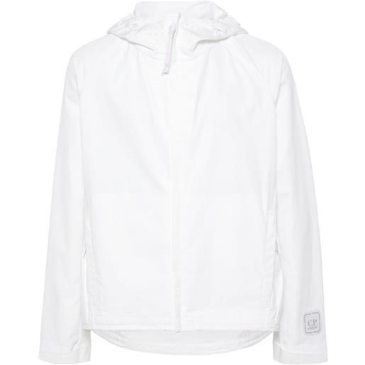 C.P. Company giacca metropolis series hyst con cappuccio - bianco