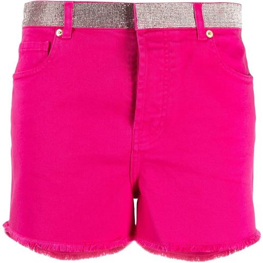 Alexandre Vauthier shorts denim - rosa