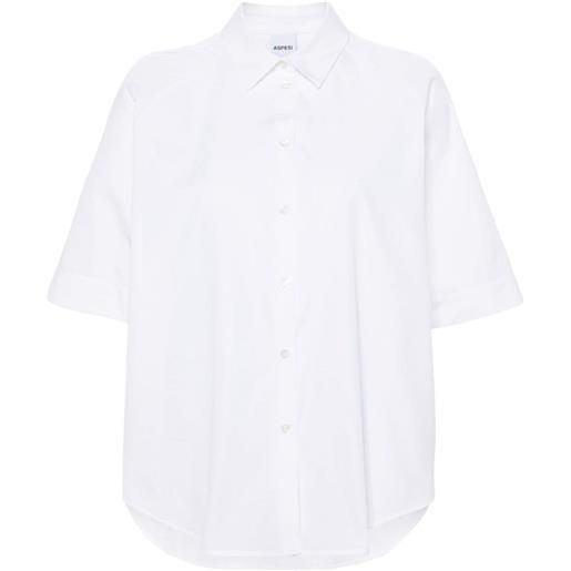 ASPESI camicia a maniche corte - bianco