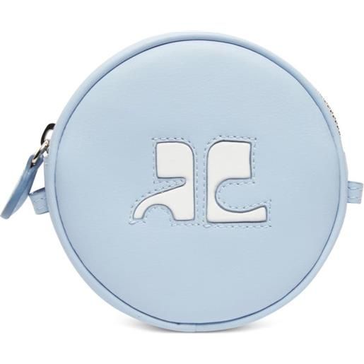 Courrèges borsa reedition circle - blu