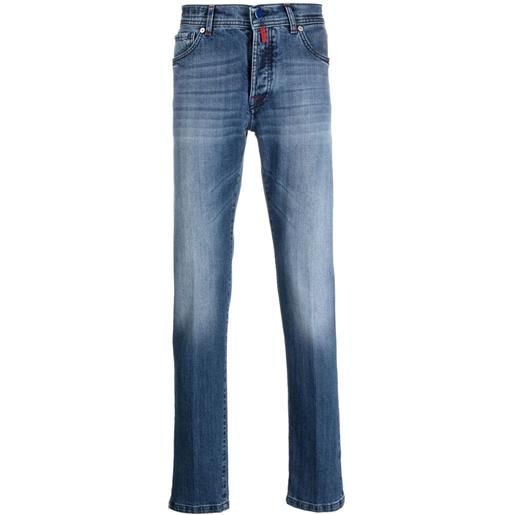 Kiton jeans slim - blu