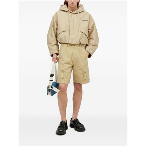 Jacquemus shorts the marrone - toni neutri