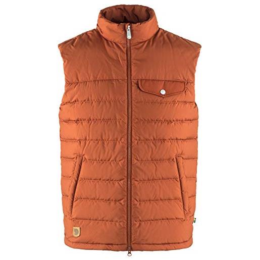 Fjallraven greenland down liner vest m, giacca sportiva uomo, autumn leaf, xl