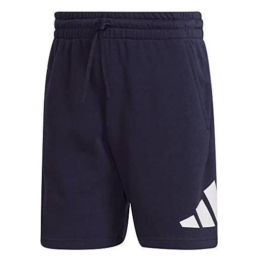 adidas m fi 3bar short, pantaloncini unisex-adulto, legend ink, s