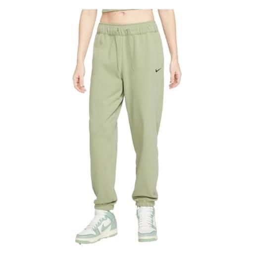 Nike leggings da donna nsw easy, verde olio/nero, xl
