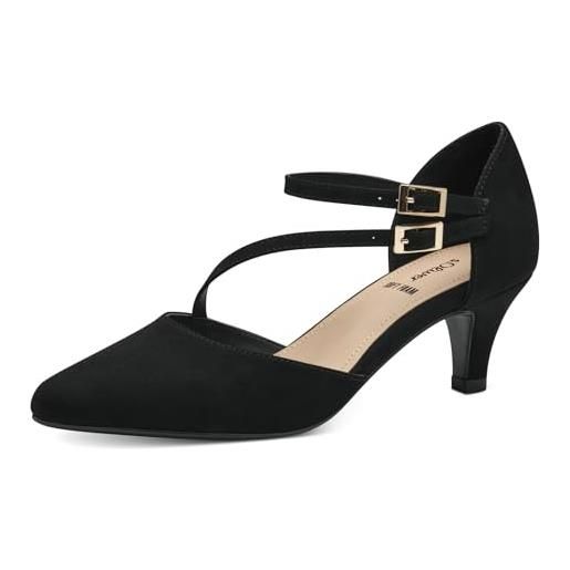 s.Oliver 5-24404-42, scarpe décolleté donna, nero, 38 eu