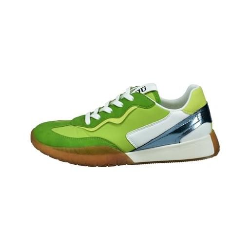 BAGATT d31-akc01, scarpe da ginnastica donna, verde, 42 eu