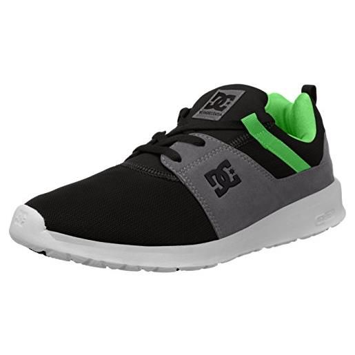 DC Shoes heathrow m, sneakers uomo, nero (black/white bkw), 35.5 eu