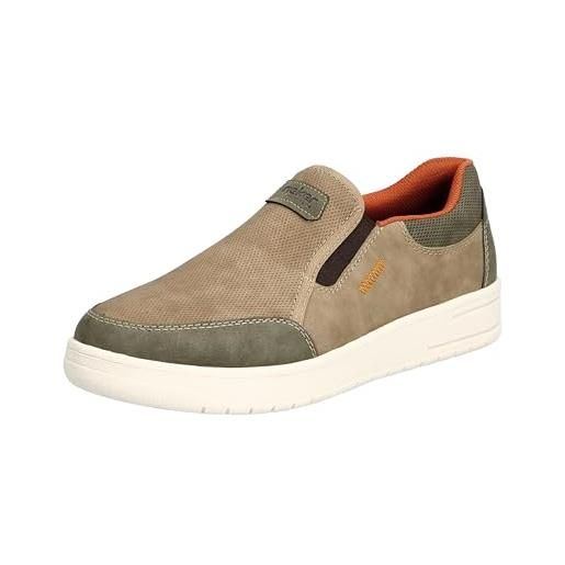 Scarpe Basse Uomo Rieker 08067 – Pelle Liscia, Chiusura In Velcro, Larghezza Comfort G - 4