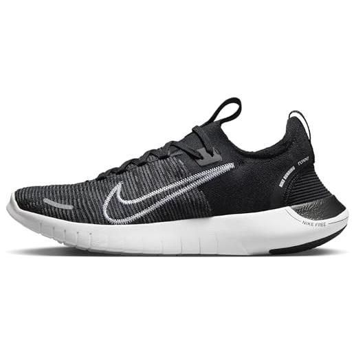 Nike free rn fk next nature, scarpe da corsa uomo, black/white/anthracite, 47 eu