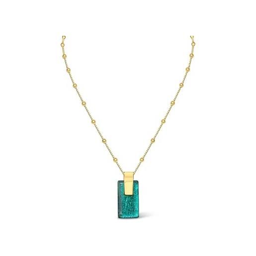 Ellen Kvam Jewelry ellen kvam oslo night necklace, peacock green