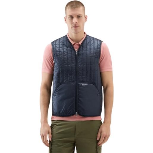 WOOLRICH pertex padded vest smanicato uomo