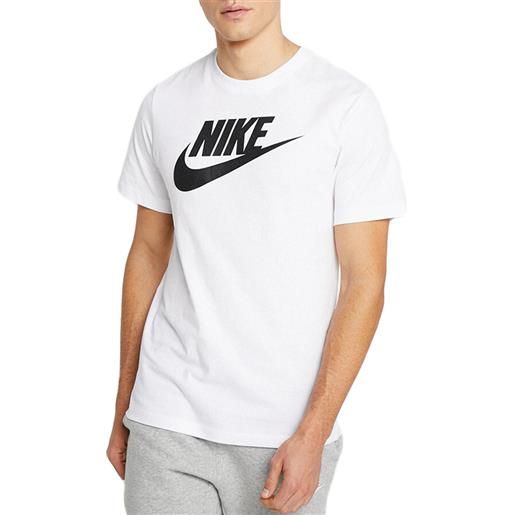 Nike t-shirt uomo Nike icon futura bianca