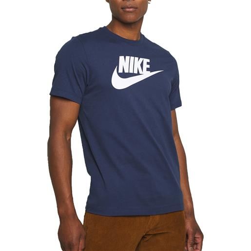 Nike t-shirt da uomo icon futura blu