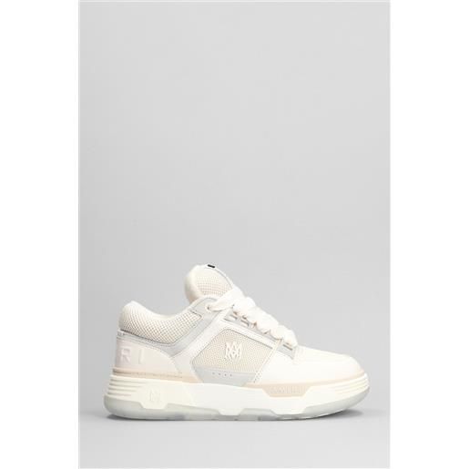 Amiri sneakers ma-1 in pelle bianca