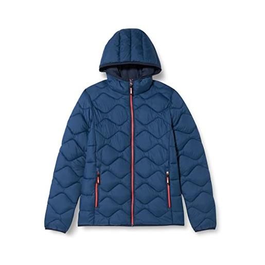 CMP giacca cappuccio fix hood, viola fluorescente, 176 bambine e ragazze