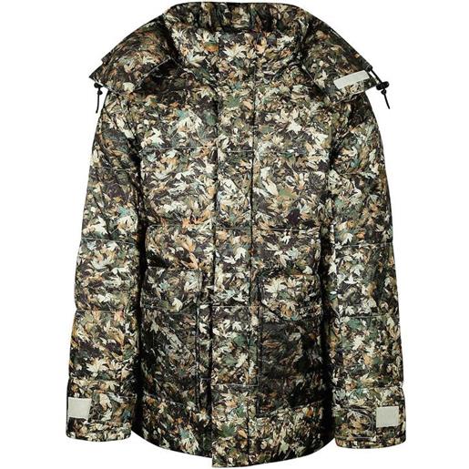 The North Face parka verde