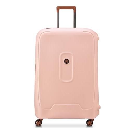 DELSEY PARIS, moncey, valise, grande taille rigide matière recyclée et recyclable, 76x52x30 cm, 97 litres, , rosa