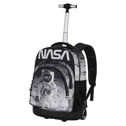 NASA astronaut-zaino trolley gts fan, nero, 32 x 47 cm, capacità 39 l