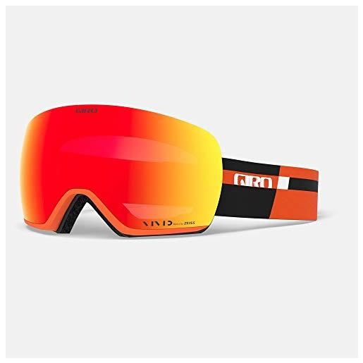 Giro articolo occhiali da neve - arancione/nero podium-vivid ember/vivid infrared - taglia unica