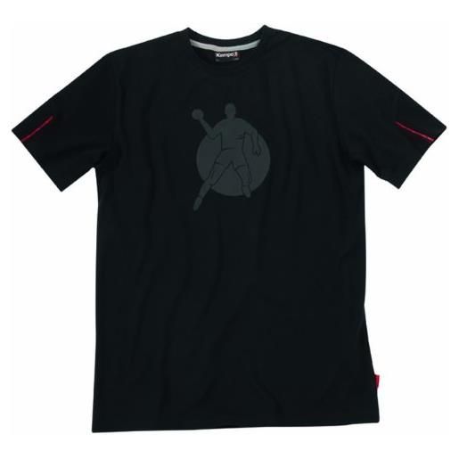 Kempa uni t shirt corporate, uomo, 200204701, nero, m