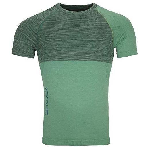 Ortovox 230 competition short sleeve m maglietta intima uomo, uomo, maglietta, 85710_4251422529655, verde (green isar blend), l