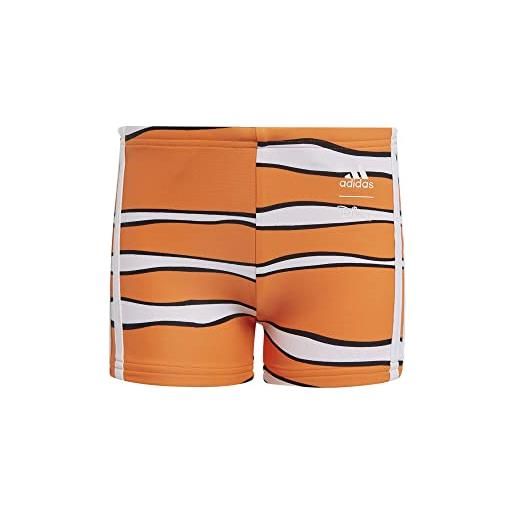 Adidas hr7440 dy ne s boxer costume da nuoto bahia orange/white 5-6a