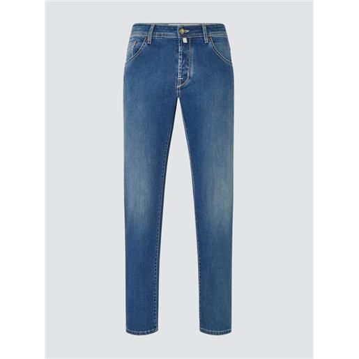 Jacob Cohen jeans cropped carrot slim fit modello scott