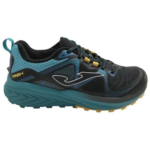 Joma trek men 2401 trail, scarpe da ginnastica uomo, nero, 44 eu