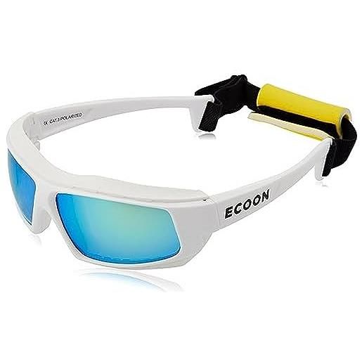 Ocean Sunglasses fashion cool floating polarized unisex sunglasses men women ocean white, occhiali da sole