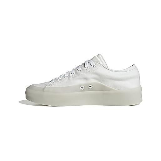 adidas znsored, scarpe da ginnastica unisex-adulto, bianco (crystal white ftwr white ftwr white), 39 1/3 eu
