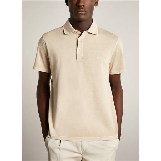FAY polo jersey frosted embroid pocket uomo