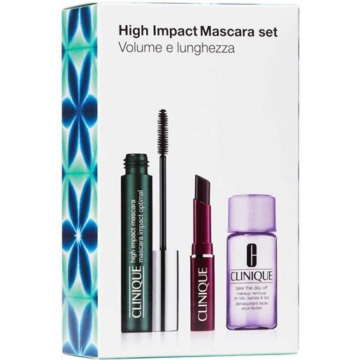 Clinique high impact mascara set