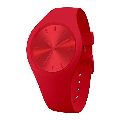 Ice-watch - ice colour spicy - orologio rosso da donna con cinturino in silicone - 017912 (medium)