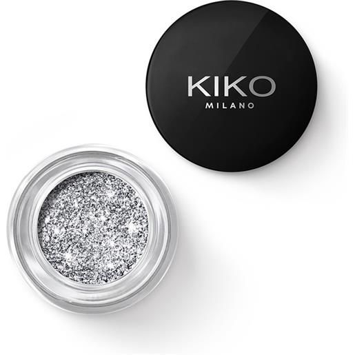 KIKO stardust eyeshadow - 01 holo silver