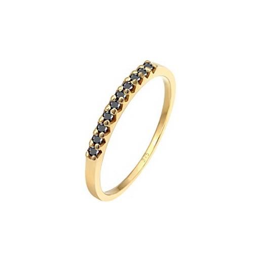 Elli premium anello componibile da donna oro giallo, misura 18