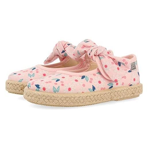 GIOSEPPO scarpe tipo espadrillas color rosa con fantasia a fiori per bebè ubud