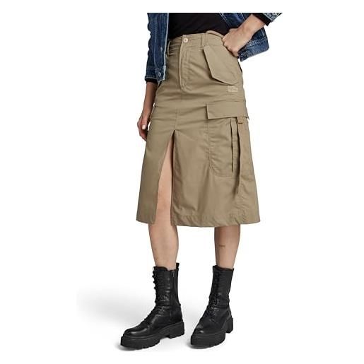 G-STAR RAW utility skirt donna, marrone (coriander d24422-d308-g290), 26
