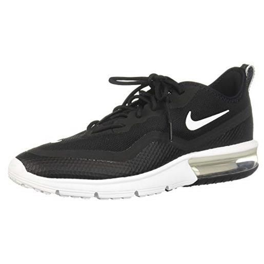 Nike air max sequent 4.5, scarpe da trail running donna, nero (black/white 3), 36 eu