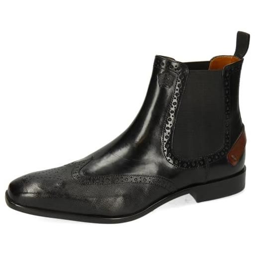 Melvin & Hamilton bond 3, ankle boot uomo, nero, 41 eu