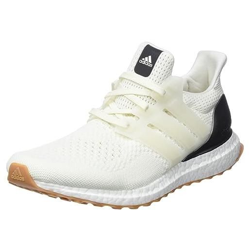 Adidas ultraboost 1.0, sneaker uomo, off white/off white/core black, 40 eu