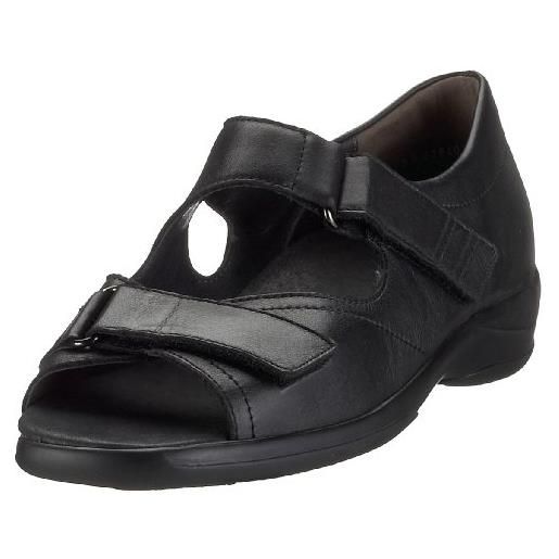 Semler abby a599-6-040 - scarpe basse classiche da donna, colore: nero (40), eu 44.5, uk 10, nero, 44.5 eu larga