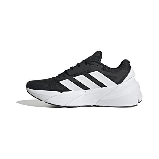 Adidas adistar 2 m, sneaker uomo, ftwr white/grey five/solar red, 45 1/3 eu
